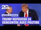 Donald Trump ne souhaite pas rencontrer Vladimir Poutine « pour rien »