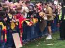 RC Lens: la folie Florian Thauvin lors e l'entraînement public