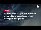 VIDEO. La tempête tropicale Melissa pourrait se transformer en ouragan dès jeudi