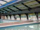 Chantier - La lumière va (enfin) passer par le nouveau toit de la piscine de Fleury-les-Aubrais