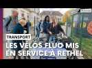 Les vélos Fluo de la Région Grand Est arrivent à Rethel