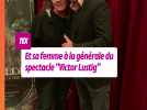 Tex et sa femme lors de la Générale à Bobino du spectacle "Victor Lustig : l'homme qui vendit la Tour Eiffel"