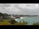 VIDÉO. Dans le sillage de la tempête Benjamin, une mer déchaînée à Saint-Malo et Dinard