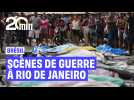 Scènes de guerre à Rio: 64 morts dans son opération policière la plus meurtrière