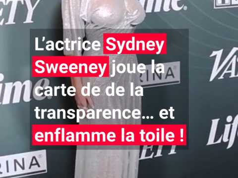VIDEO : L'actrice Sydney Sweeney joue la cart…
