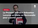 VIDEO. Le Premier ministre Sébastien Lecornu en visite en Normandie pour y parler santé