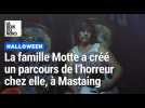 Avec son parcours de l'horreur, la famille Motte prête à faire frissonner ses visiteurs, à Mastaing