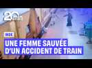 Inde : Un policier sauve une femme d'un accident de train