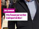 Aéroport de Nice : Eric Zemmour pris d'assaut par ses fans