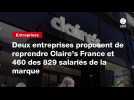VIDEO. Deux entreprises proposent de reprendre Claire's France et 460 des 829 salariés de la marque