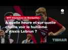 VIDÉO. WTT Champions de Montpellier. À quelle heure et sur quelle chaîne voir le huitième d'Alexis Lebrun ?