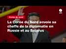 VIDEO. La Corée du Nord envoie sa cheffe de la diplomatie en Russie et au Bélarus