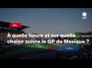 VIDÉO. F1. À quelle heure et sur quelle chaîne suivre le GP du Mexique ?