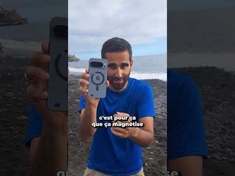 Le Pixelsnap révélé grâce au sable !  #smartphone #pixel10  #magsafe  #pixelsnap  #shorts