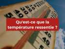 Qu'est-ce que la température ressentie?