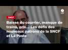 VIDEO. Baisse du courrier, manque de trains, prix... Les défis des nouveaux patrons de la SNCF et La Poste