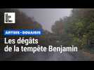 Les dégâts de la tempête Benjamin