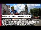 Marie Le Net lors de la présentation du Tour de France femmes 2026