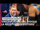 Vincent Dumestre avant la réception de Poitiers