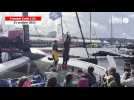VIDÉO. Transat Café L'Or : revivez la folle ambiance du premier départ des Ocean Fifty