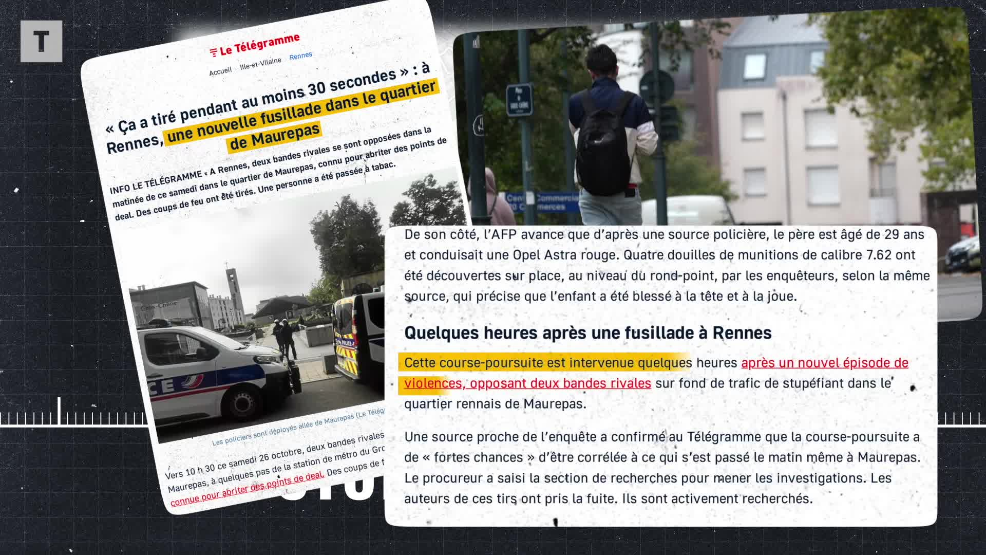 Comment la violence en marge du narcotrafic a explosé à Rennes : on vous explique en vidéo