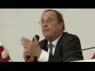 Le député et ancien président François Hollande prof d'un jour à Quimper