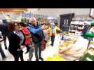 Dans un Lidl de Calais, les agriculteurs en colère contre le prix des pommes de terre