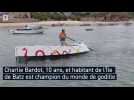 « C'est sa passion » : à l'île de Batz, Charlie, 10 ans, est champion du monde de godille