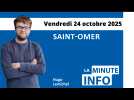 La minute Info de L'Indépendant du vendredi 24 octobre