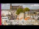 La Voie des sacres à Reims dans la dernière ligne droite avant l'arrivée du Superbus