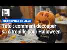 Tuto pour découper sa citrouille avant Halloween