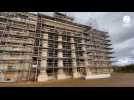 VIDÉO. Entrez dans les coulisses du chantier de rénovation du château de Bénouville, près de Caen