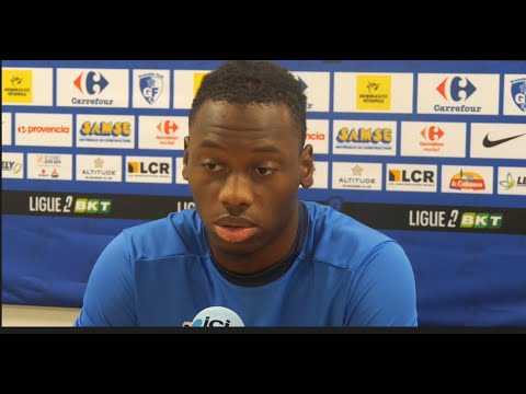 La conférence de presse de Nesta Elphège avant GF38 - EA Guingamp