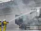 Le tunnel de Cointe fermé à la circulation ce lundi matin : « Un camion est bloqué, de la fumée s'échappe »