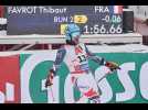 L'Alsacien Thibaut Favrot, cinquième de la Coupe du monde de ski de slalom géant à Sölden