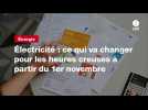 VIDEO. Électricité : ce qui va changer pour les heures creuses à partir du 1er novembre