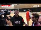 Basket. Le derby à Cholet vu par Guillaume Vizade , le coach du MSB