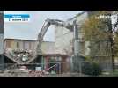 VIDÉO. « J'ai assisté à la construction » : le chantier spectaculaire de démolition d'un immeuble se poursuit au Mans