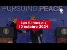 VIDEO. Les 5 infos du 16 août 2025