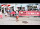VIDÉO. Le comité Paix Palestine appelle au boycott devant des enseignes de Saint-Brieuc