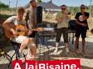 Le groupe À la Bisaine en répétition (acoustique)