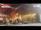 VIDÉO. Au Motocultor, d'entrée de concert, Les Wampas enflamment la Bruce Dickinscène