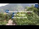 Une passerelle himalayenne aux Houches