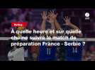 VIIDÉO. Volley. À quelle heure et sur quelle chaîne suivre le match de préparation France - Serbie ?