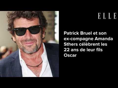VIDEO : Patrick Bruel et son ex-compagne Amanda Sthers clbrent les 22 ans de leur fils Oscar