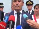 Gérald Darmanin en déplacement à Nîmes pour l'inauguration de l'extension de la maison d'arrêt