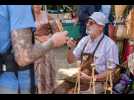 VIDÉO. Le soir à la veillée, mon père faisait des paniers : à son tour, il pratique la vannerie