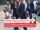 Gérald Darmanin en visite à Nîmes ce mardi 19 août