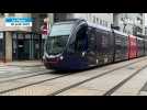 VIDÉO. Après quatre semaines d'interruption, Le Mans retrouve son tramway