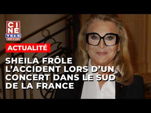 VIDEO : A 80 ans, Sheila a t mise  mal lors d?un concert dans le sud de la France